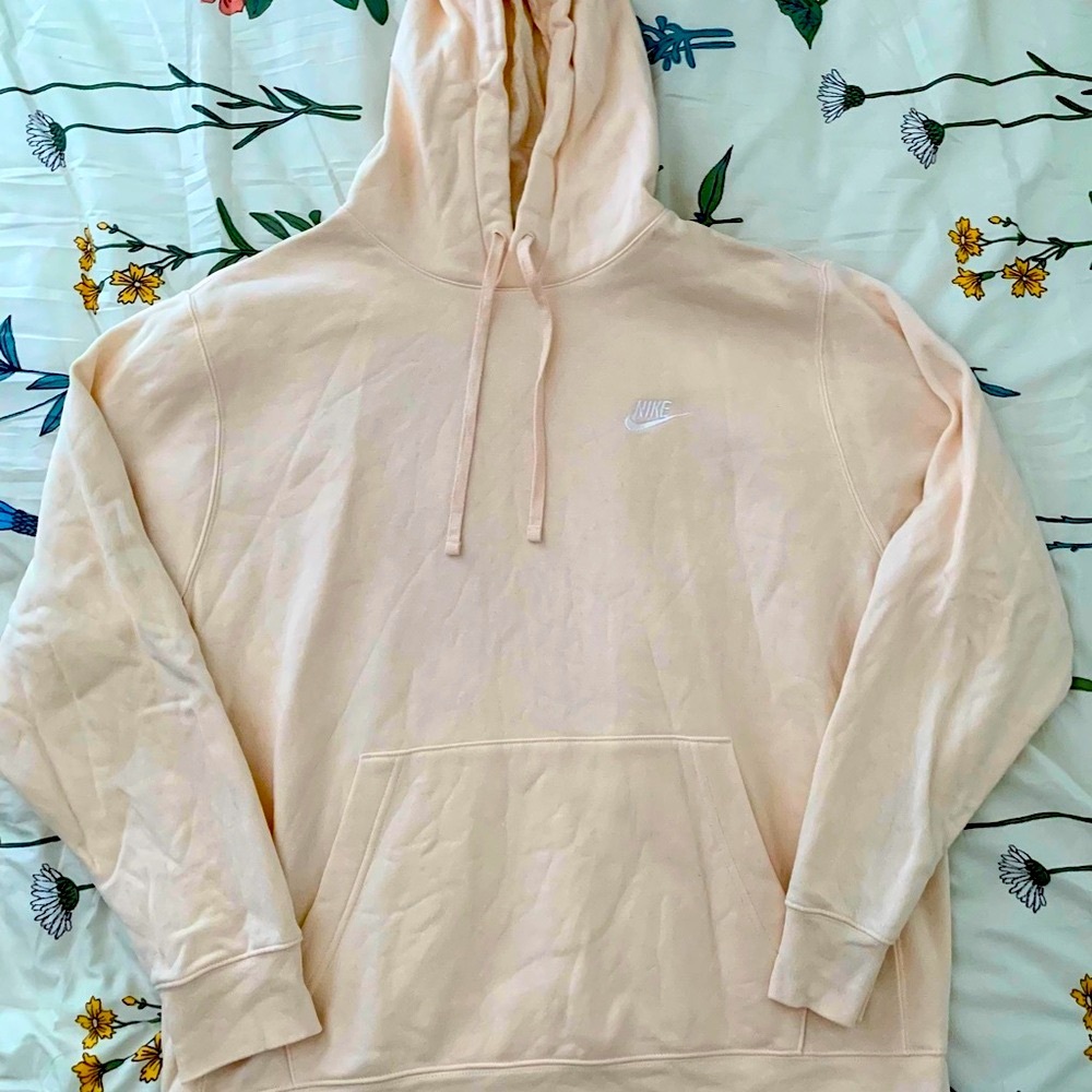Nike Men's Soft Peach Color XL Hoodie